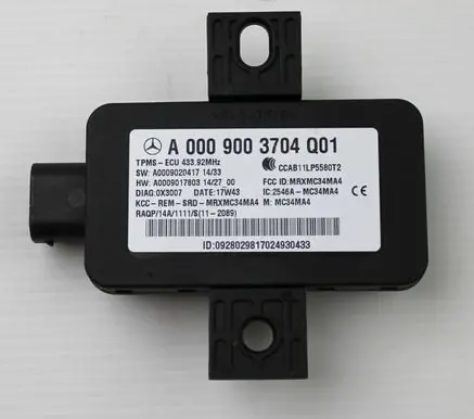 Mercedes-Benz C W205 Tire pressure control unit A0009003704