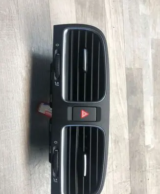 Volkswagen Golf VI Dash center air vent grill 5K0815736D