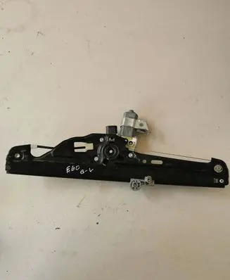 BMW 5 E60 E61 Front door window regulator with motor 7034387