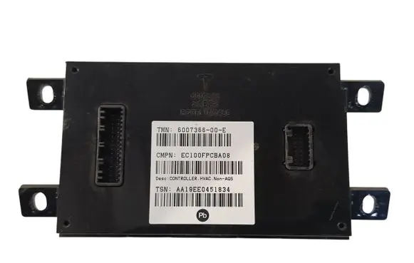 Tesla Model S Climate control unit 600736600E EC100FPCBA08 AA19EE0451834