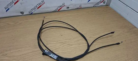 BMW 5 GT F07 Engine bonnet/hood lock release cable 7255801 7183773