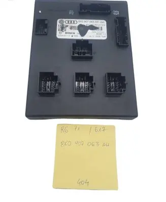 Audi A4 S4 B8 8K Comfort/convenience module 8K0907063AH