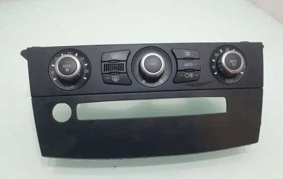 BMW 5 E60 E61 Climate control unit 912239801