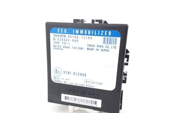 Toyota Corolla E120 E130 Immobilizer control unit/module 8978012160 626602000 97RI012008