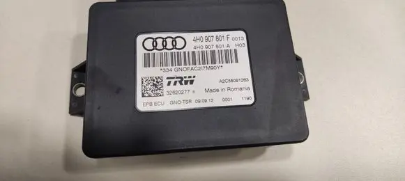Audi A6 S6 C7 4G Hand brake control module 4H0907801F