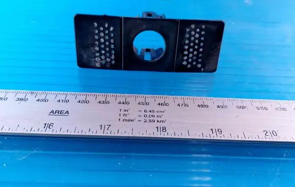 Volkswagen PASSAT B7 Front parking sensor holder (PDC) 3AA919493