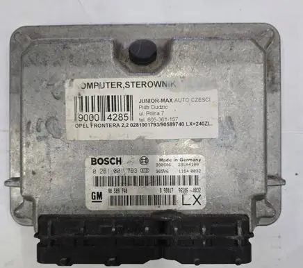 Opel Frontera B Engine control unit/module 0281001793 90589740 28SA4100