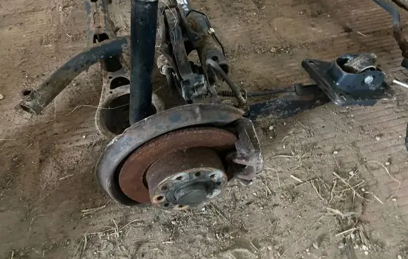 Seat Altea XL Rear axle beam 