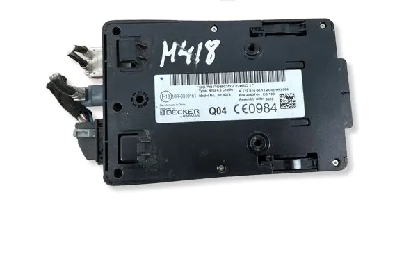 Mercedes-Benz C AMG W204 GPS navigation control unit/module A1728100011 2060744E 10R031015