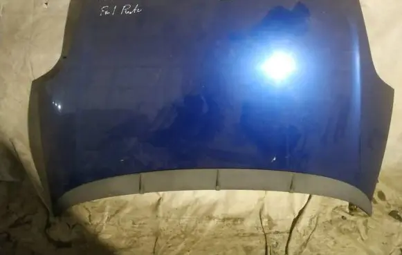Fiat Punto (188) Engine bonnet/hood melynas