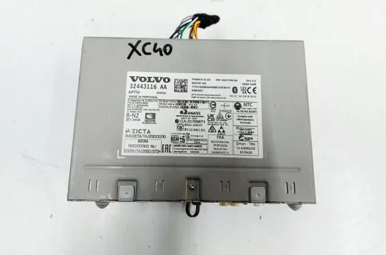 Volvo XC40 Navigation unit CD/DVD player 32443116