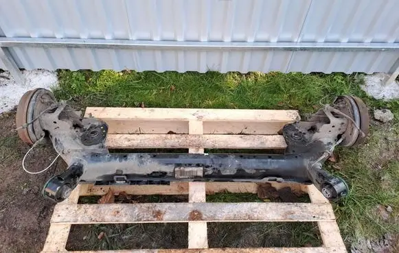 Rear axle beam