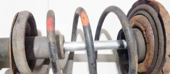 Front coil spring