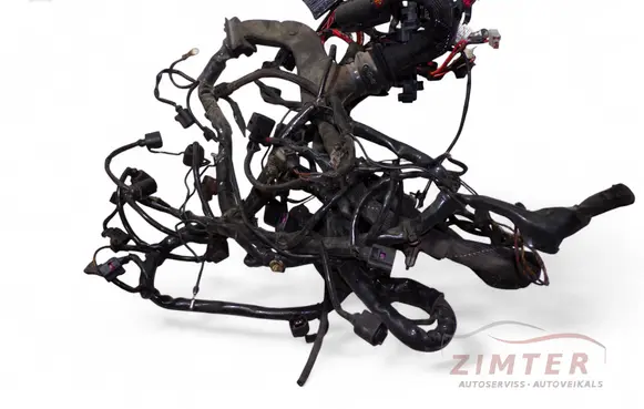 Audi A6 S6 C6 4F Engine installation wiring loom 4D0971992 4F0971871 7L0906385A