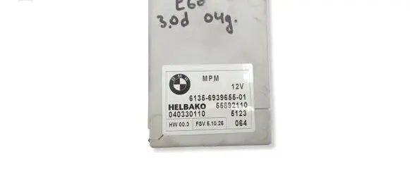 BMW 5 E60 E61 MPM control module 61356939655 6939655
