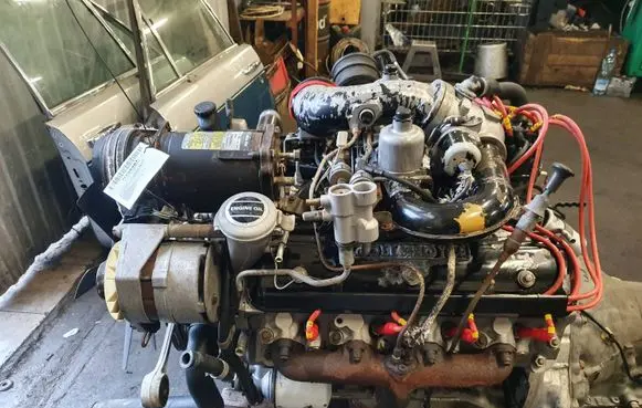 Rolls-Royce Silver Spirit Engine swap BA85349 UE42633-1 UE42683
