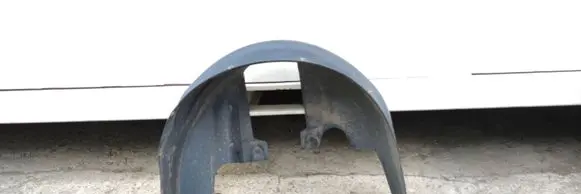 Volvo S40 Rear arch fender liner splash guards 30678140