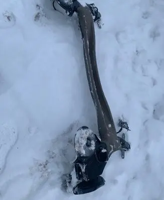 Peugeot 308 Rear axle beam 