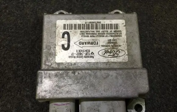 Mazda Tribute Airbag control unit/module yl8f14b321cf ec3457k3xd