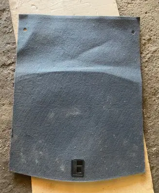 Trunk/boot mat liner