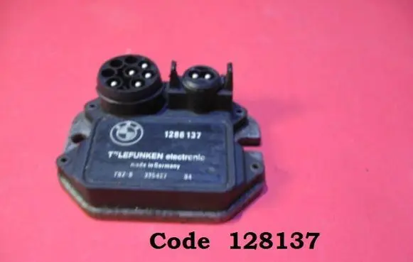 BMW 3 E30 Ignition amplifier control unit 128137