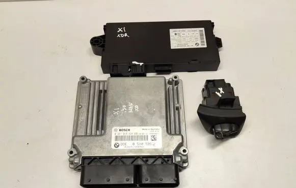 BMW X1 E84 Engine ECU kit and lock set 0281016924 8510591 030578892