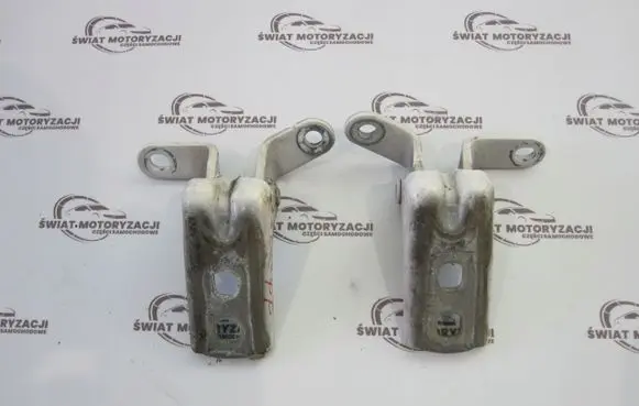 Front door hinge set