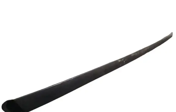 Front door glass trim molding