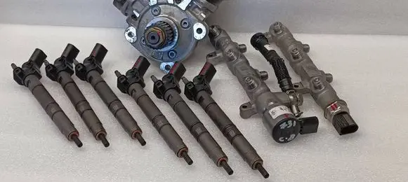 Audi A6 S6 C8 4K Fuel injection system set 059130277FE 0445117082 059130755DF