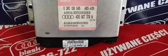 Audi A4 S4 B5 8D ABS control unit/module 0265109045 4D0907379N DK1923950038