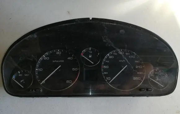 Peugeot 607 Speedometer (instrument cluster) 9629598480