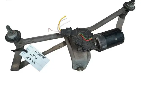 Peugeot 206 Front wiper linkage and motor 3397020446 0390241360