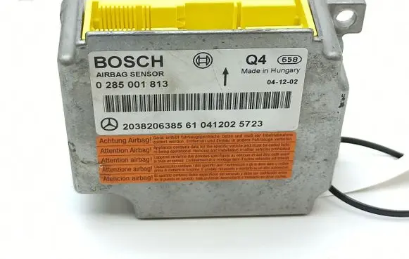 Mercedes-Benz C W203 Airbag control unit/module 2038206385 0285001813