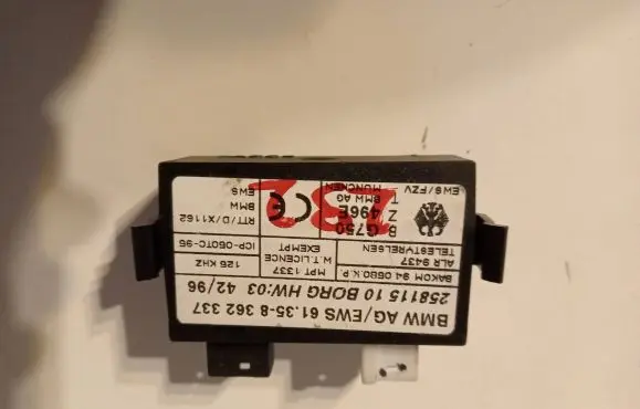 BMW 3 E36 Immobilizer control unit/module 8362337