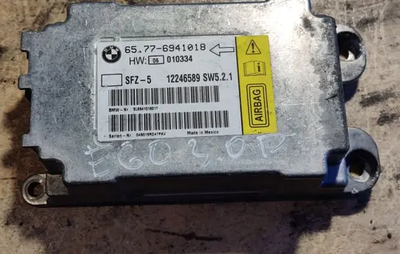 BMW 5 E60 E61 Airbag control unit/module 65776941018 6941018
