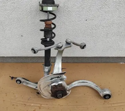 Audi A4 S4 B9 8W Front wheel hub spindle knuckle 8W0407241F