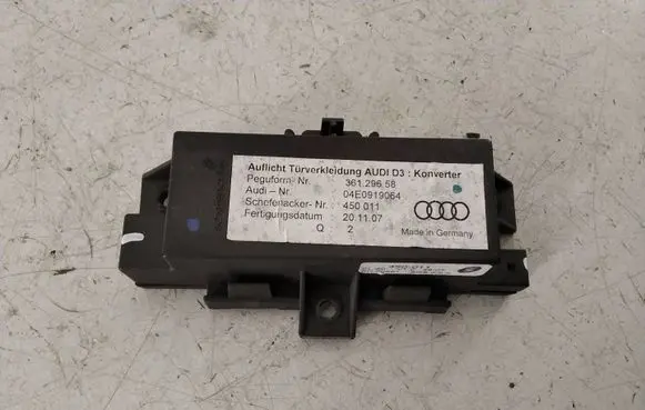 Audi A8 S8 D3 4E Door control unit/module 36129658 04E0919064