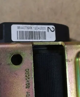 Peugeot 407 Rear seatbelt 96440739XX 5150126