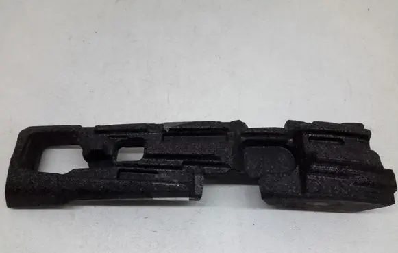 Front bumper foam support bar
