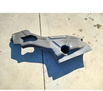 Rear underbody cover/under tray
