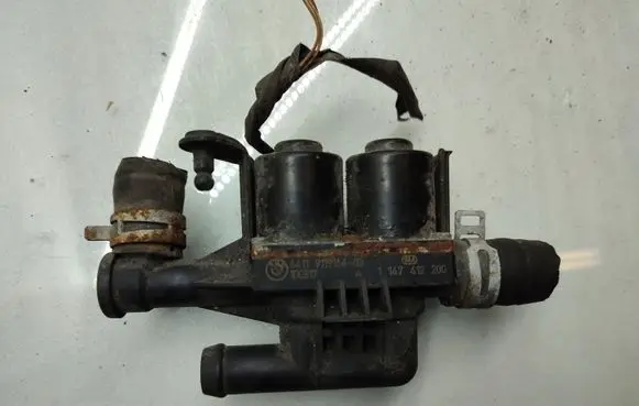 Coolant heater control valve