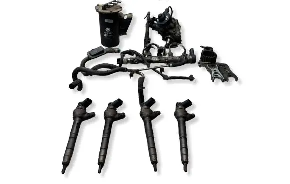 Volkswagen Golf VII Fuel injection system set 0445010537 04L130755D 04L089B