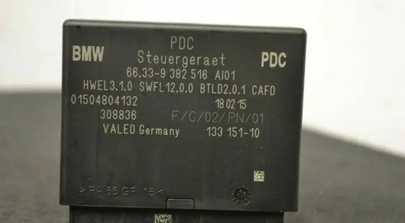 BMW X5 F15 Parking PDC control unit/module 9382516