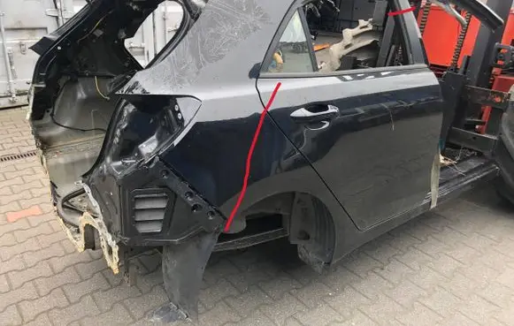 KIA Rio Rear quarter panel 