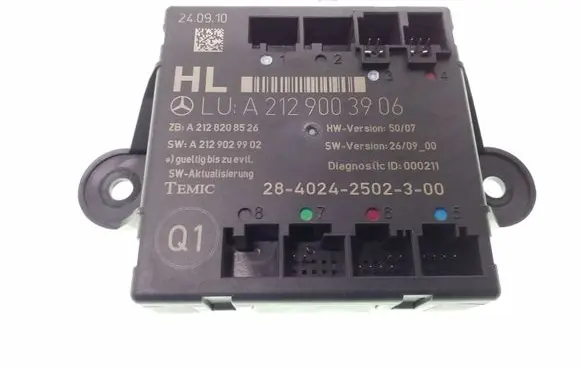 Mercedes-Benz E W212 Door control unit/module A2129003906
