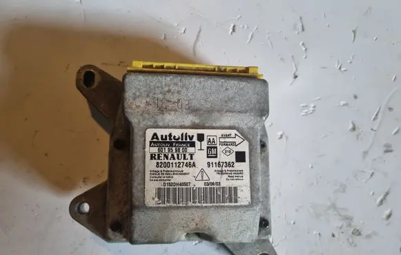Renault Trafic II (X83) Airbag control unit/module 8200112746A 91167362