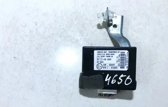 Toyota Auris 150 Immobilizer control unit/module 8978002040 89780-02040