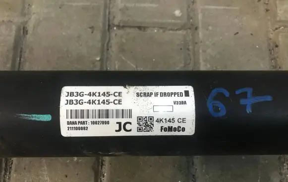 Ford Ranger Drive shaft (set) JB3G4K145CE