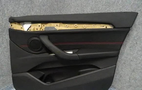 Front door card panel trim