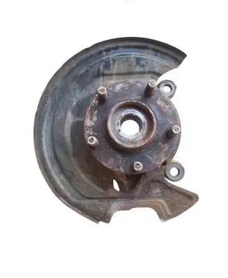 Front wheel hub spindle knuckle